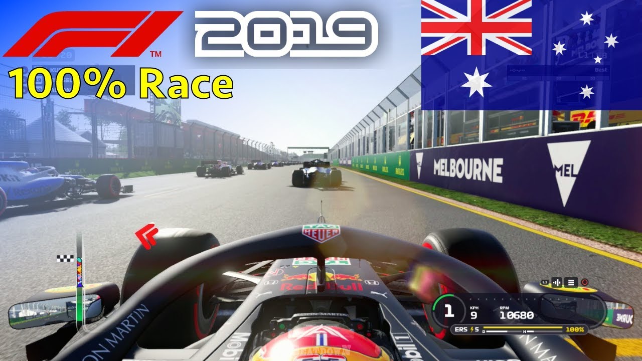 F1 2019 - Let's Make Albon World Champion #1: 100% Race Australia