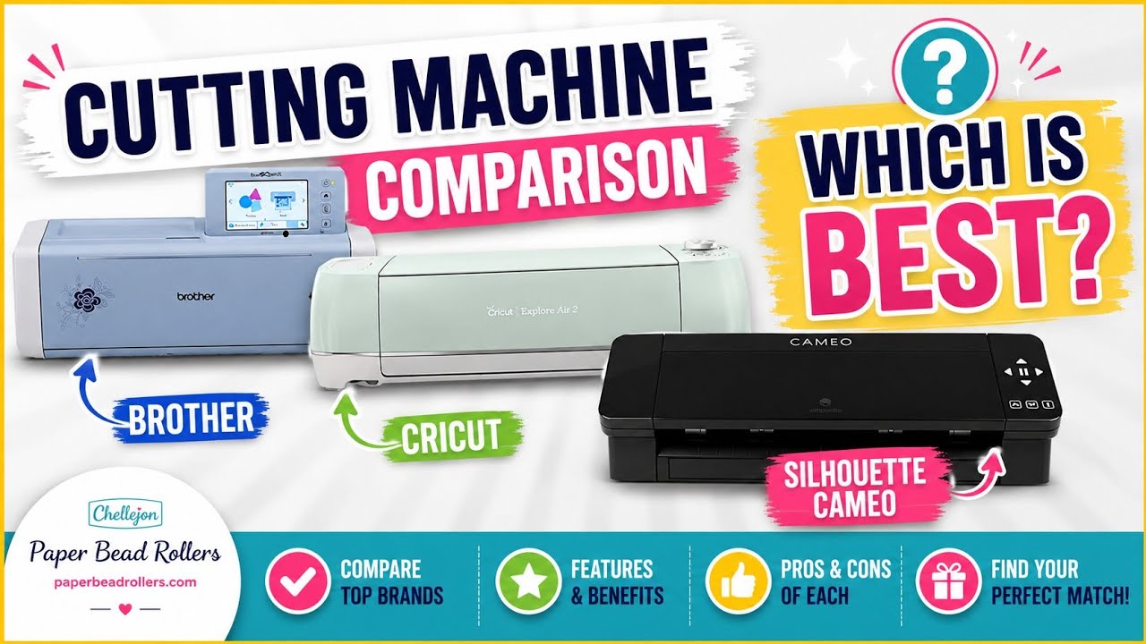 Which Paper Cutting Machine is Best? ScanNCut, Cricut, or Silhouette?