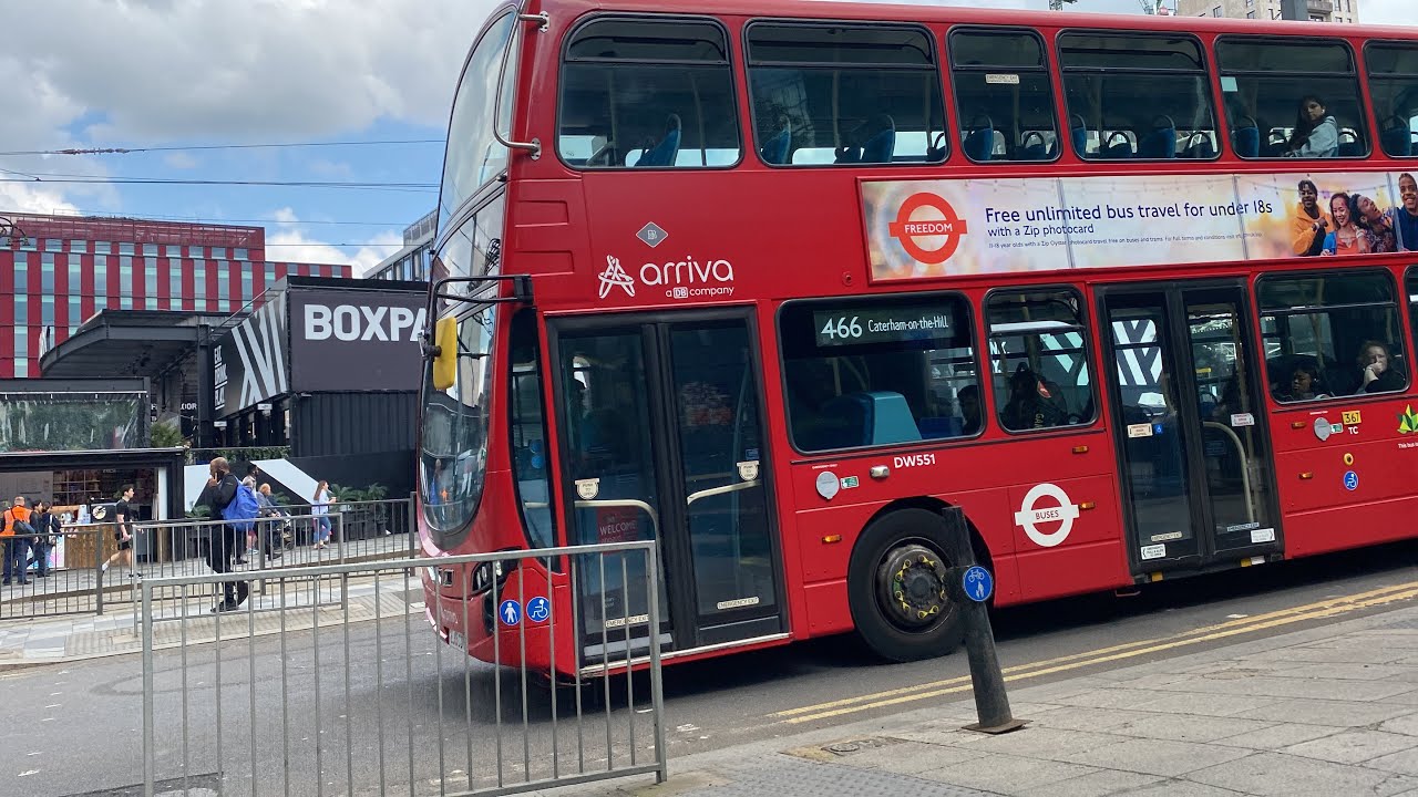 Very Loud Voith is VDL DB300 Wright Gemini 2&rsquo;s Arriva London (TC) on 194&rsquo;s,466&rsquo;s
