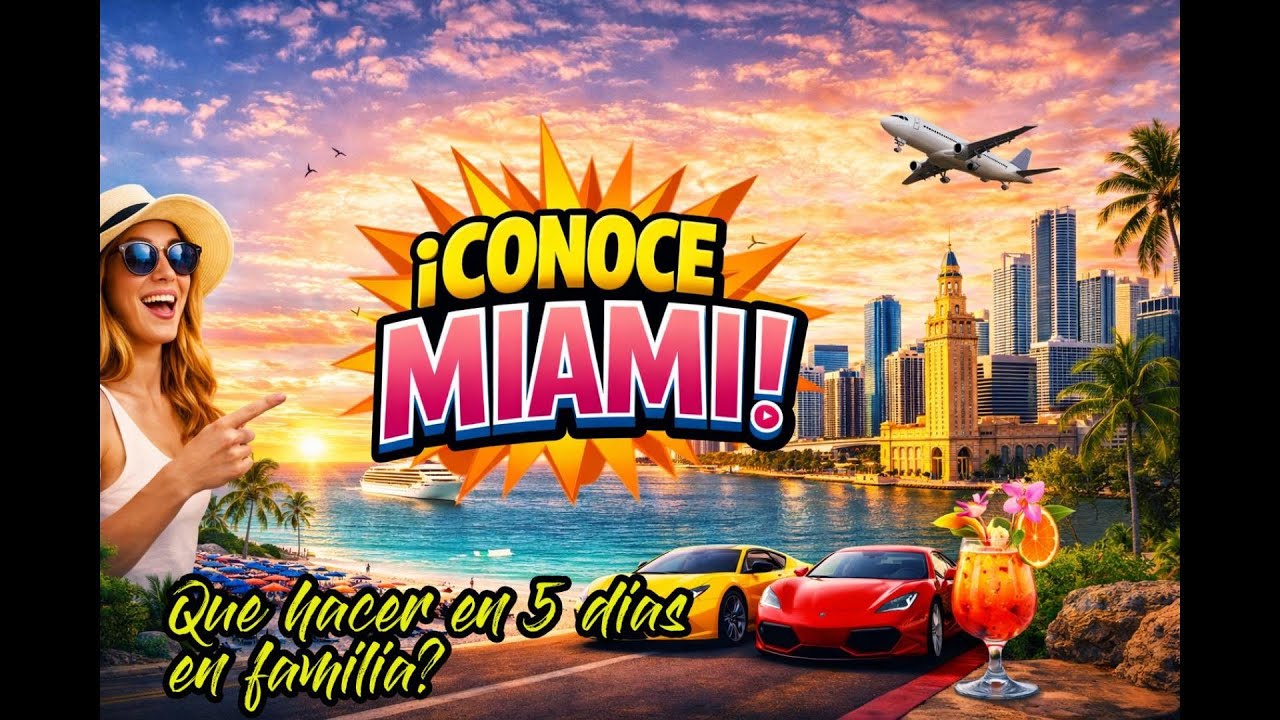 Que hacer en MIAMI en 5 días con la FAMILIA Viaje Real 1