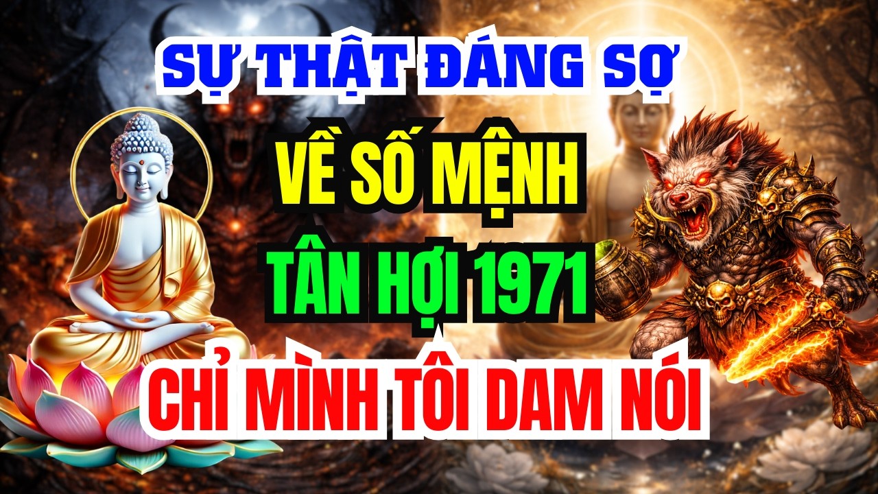 Thầy Pháp Hòa Tiết Lộ Về Căn Số Tuổi Tân Hợi 1971, Tiền Vận Gian nan Vất Vả - Hậu Vận Mới An Nhàn