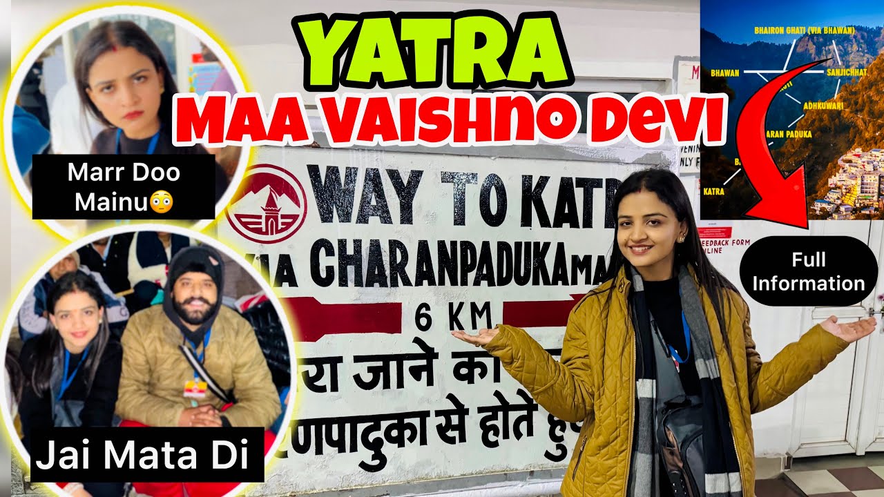YATRA MAA VAISHNO DEVI ❤️| FIRST TIME EXPERIENCE KITA😢| 16 HOURS TOTAL LAGG GY😂| ASHIMA JANU VLOGS☝️