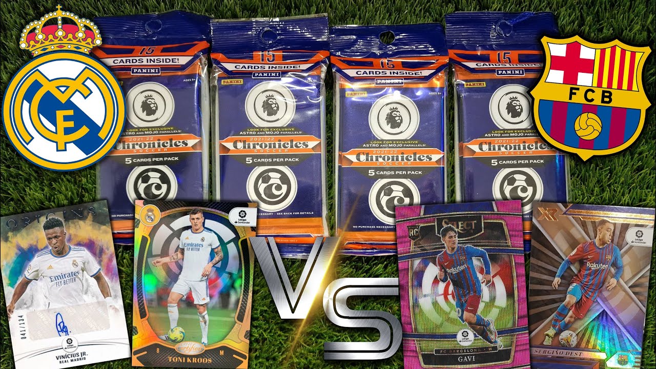 Panini Chronicles Soccer 2021-22 Mérkőzés | Real Madrid - Barcelona