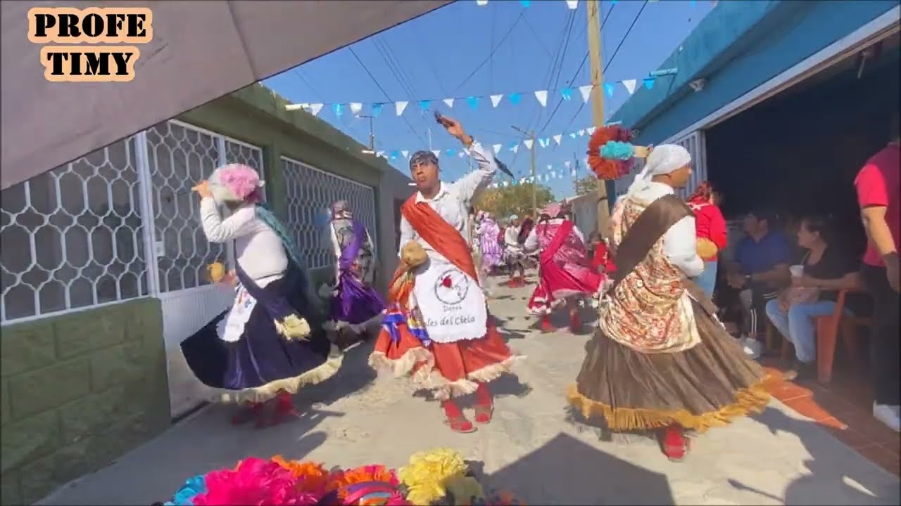 Danza de Pluma “Ángeles del Cielo” del Fracc. Paque Hundido, Gómez Palacio, Dgo. #devoción #cultura
