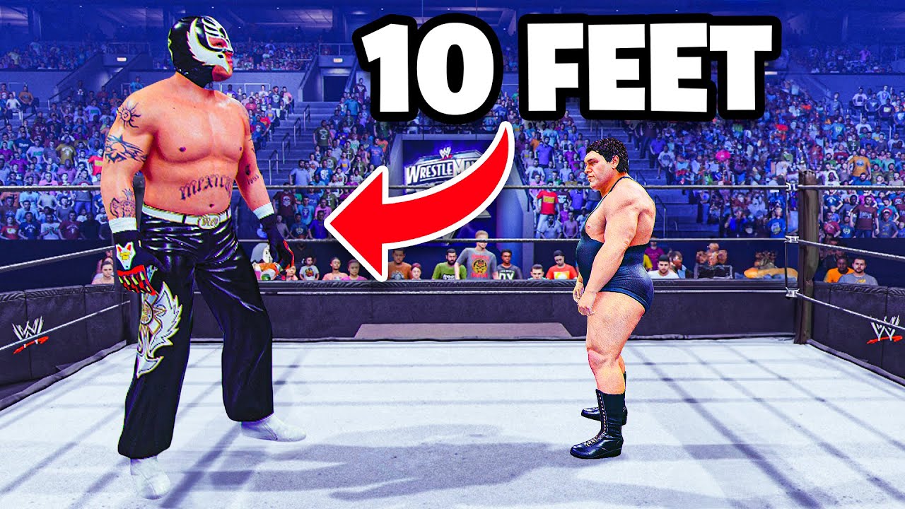 I Made Rey Mysterio A GIANT!