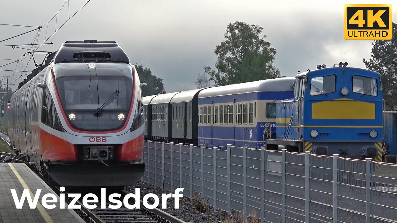Osterreichisch Züge Vlog #164 - Weizelsdorf Bahnhof 31.08.2023