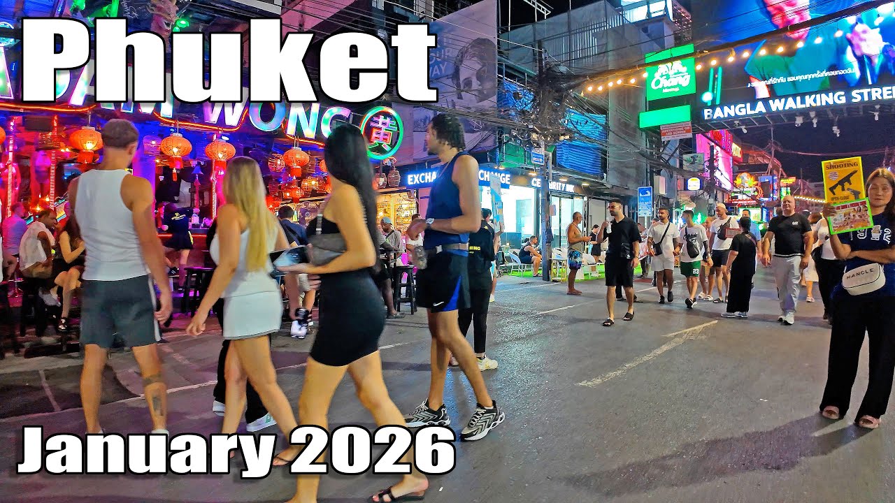 PATONG BEACH Phuket January 2026 - Bangla Road - How is Phuket now
