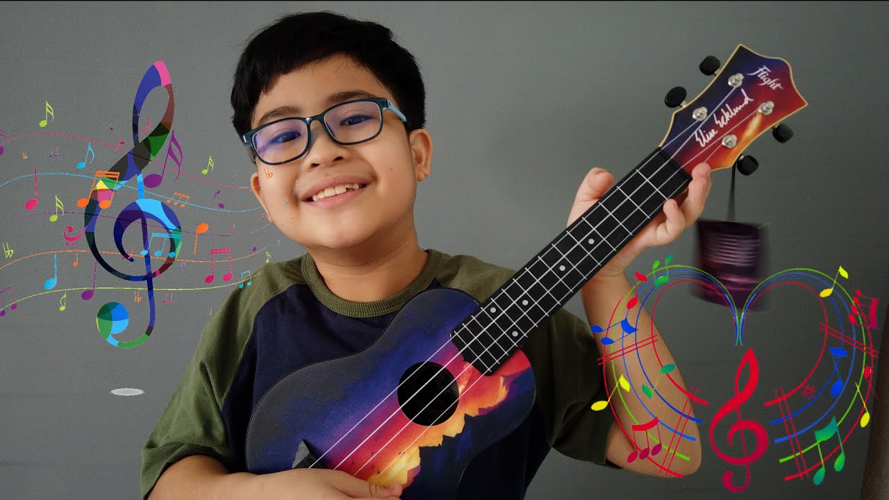 My 1st Musical Instrument - Flight TUSL-EE SUNSET Elise Ecklund Signature Ukulele