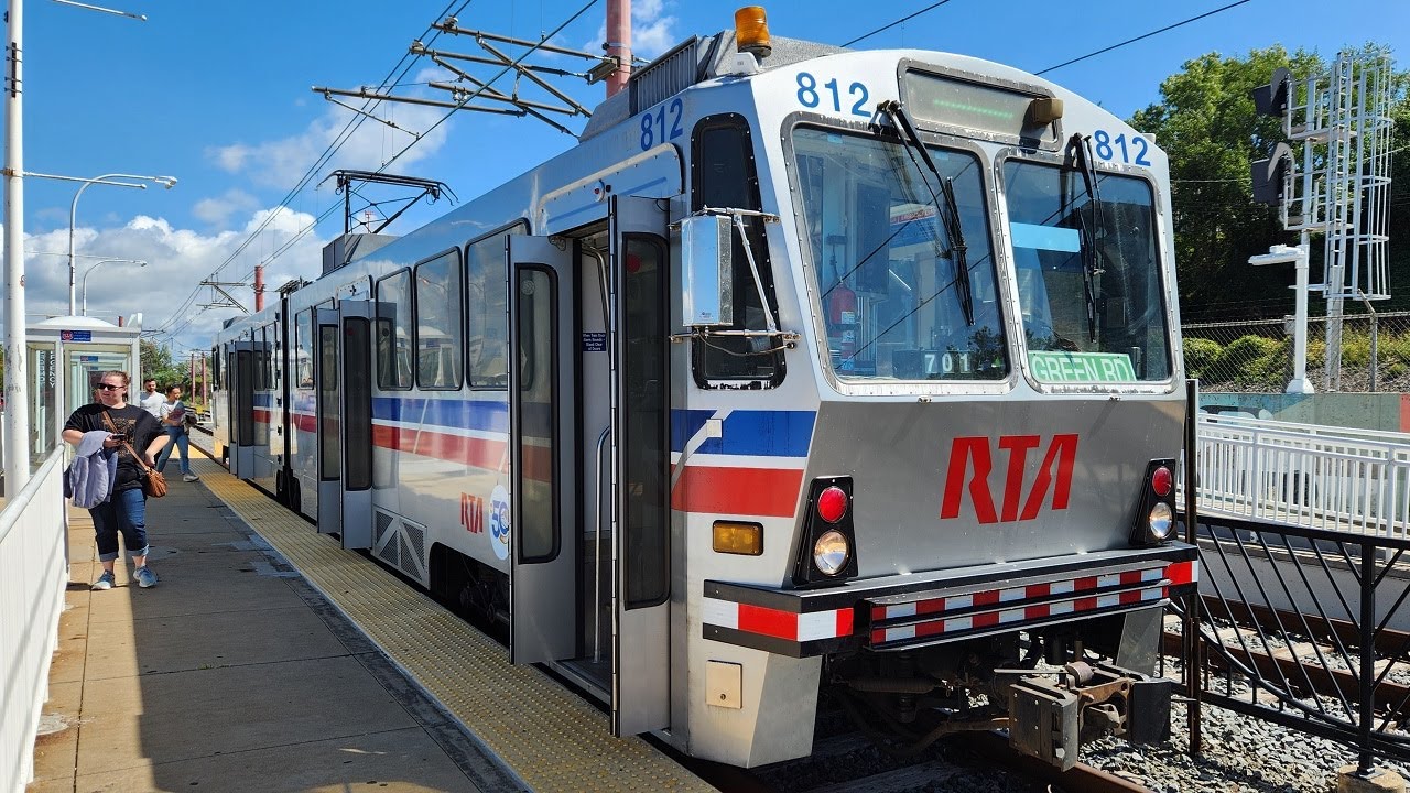 [4K] – Full Ride – Cleveland's RTA Blue Line – Eastbound – South Harbor – Warrensville-Van Aken