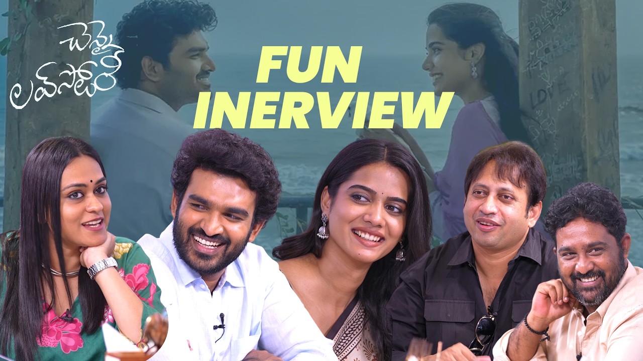 Chennai Love Story Team Fun Interview | Kiran Abbavaram | Sri Gouri Priya