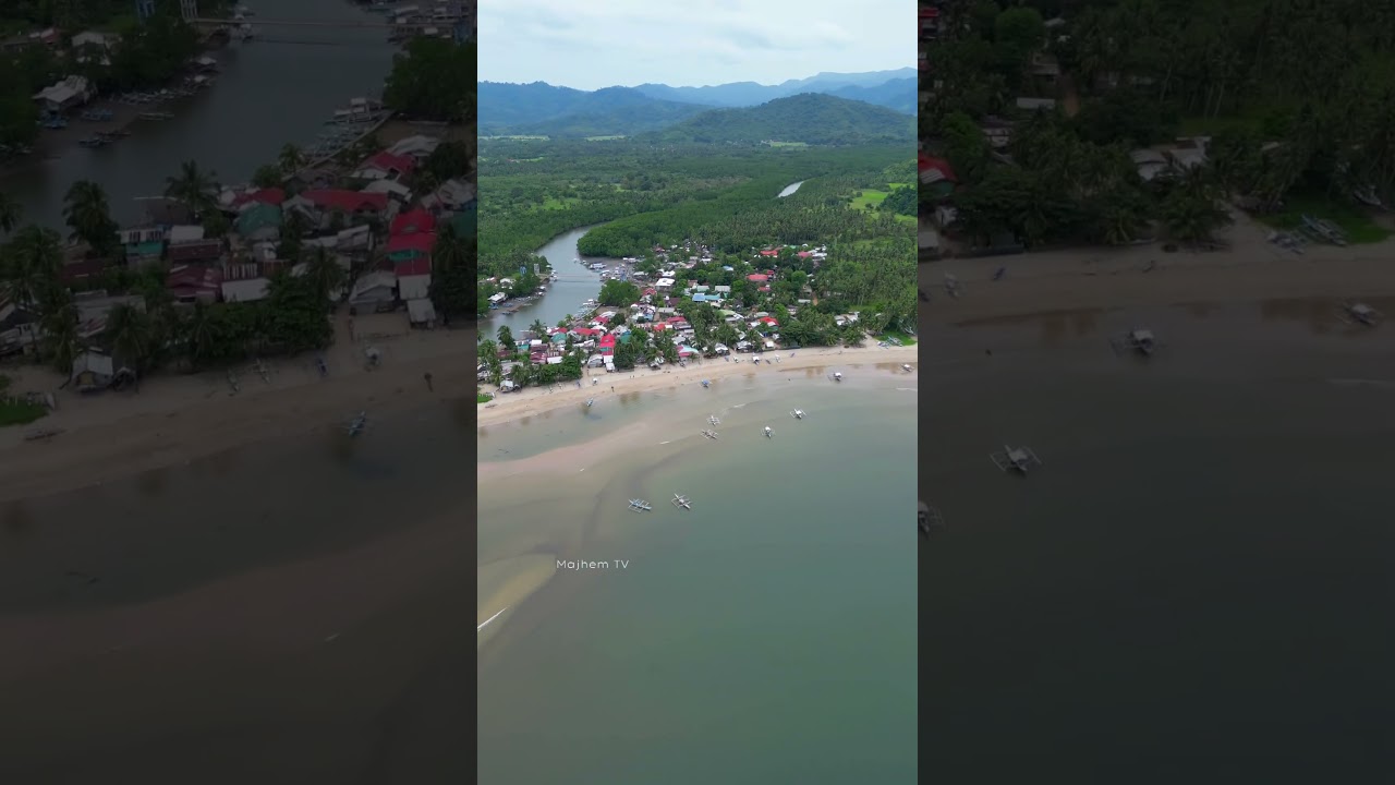 Bucana Beachfront Guesthouse / El Nido, Palawan #travel  #palawan  #shortsvideo #beach  @MarkAgamanos