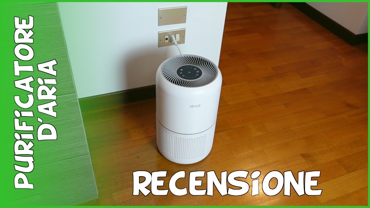 Recensione e test purificatore d’aria Amazon Levoit Core 300 con filtro True HEPA