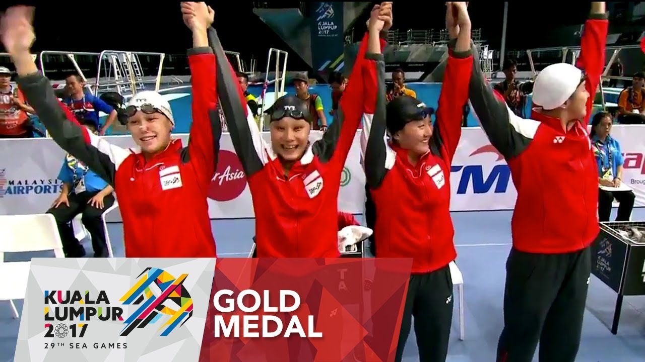 Swimming Women's 4 x 100m medley relay Final | 29th SEA Games 2017