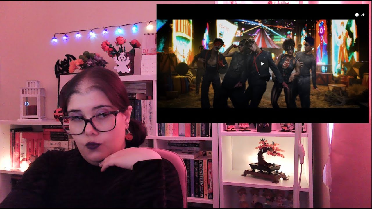 KPOP Halloween Reaction - BTOB, EXO, Purple Kiss, Pixy and More