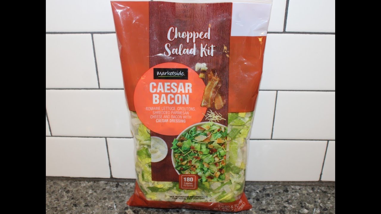 Marketside (Walmart) Caesar Bacon Chopped Salad Kit Review