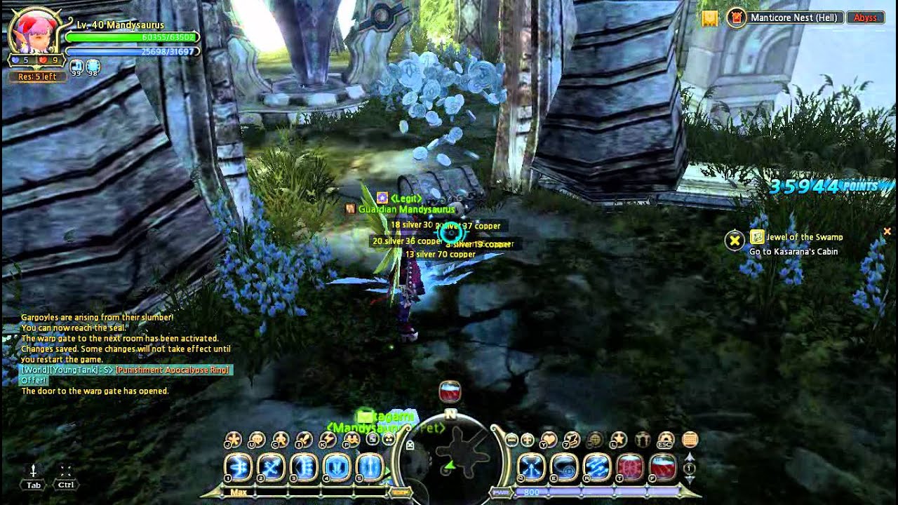 Dragon Nest - Manticore Nest (Hell Mode) Solo