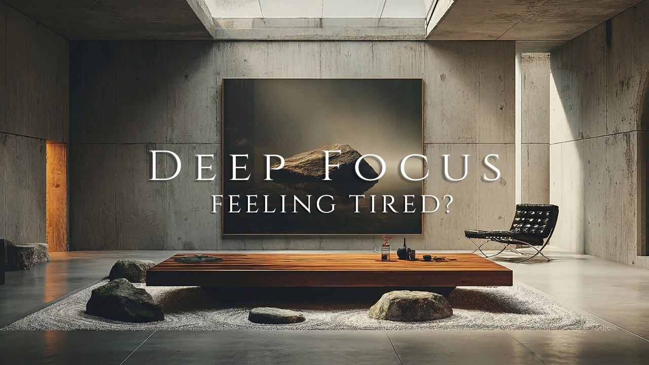 Minimalist Focus Music for Deep Work & Study | Acoustic Architecture Ambient | 432Hz