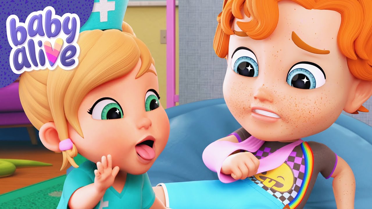 The Babies Get A BIG Boo Boo 🚑  Baby Alive Official Episodes 👨‍⚕️ Family Cartoons For Kids