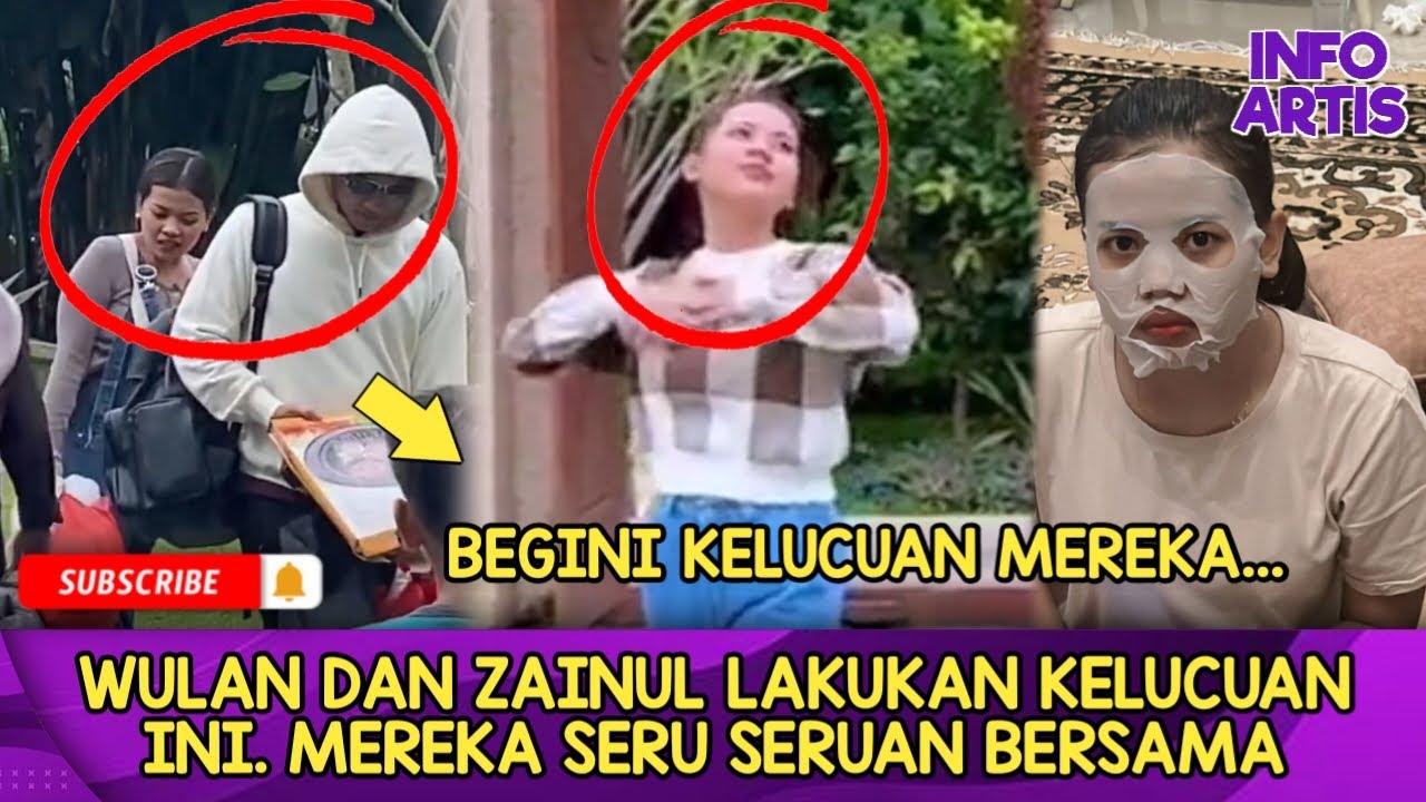 WULAN DAN ZAINUL LAKUKAN KELUCUAN INI. MEREKA SERU SERUAN BERSAMA...