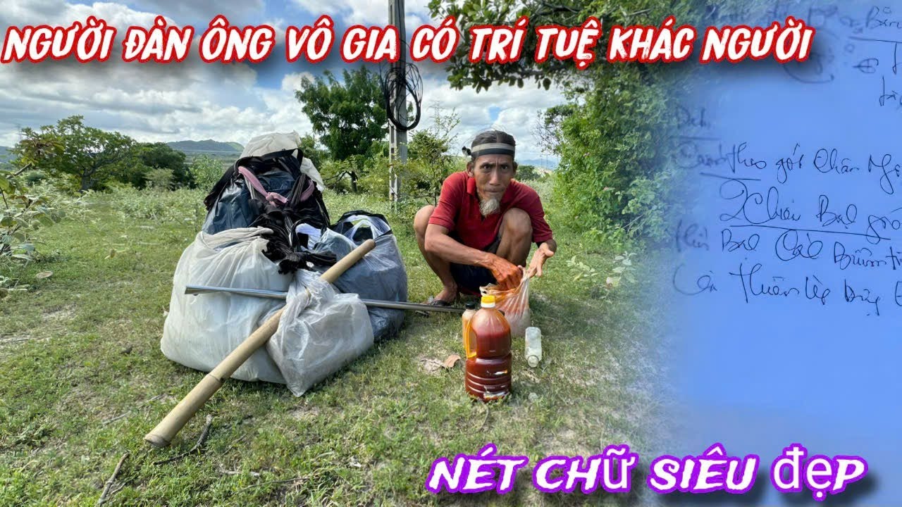 Người đàn ông HOMELESS có trí tuệ khác người 