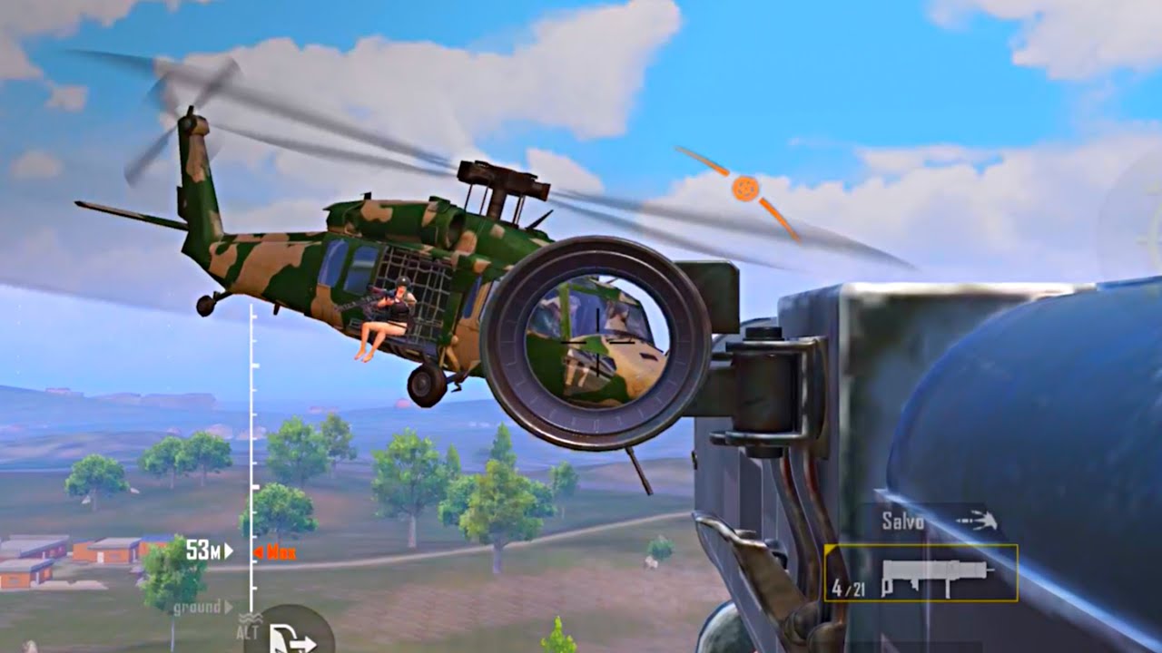 M202 + P90 vs Helicopter war💥 in Payload 3.0 | Helicopter Squad can't kill me☠️ PUBG Mobile