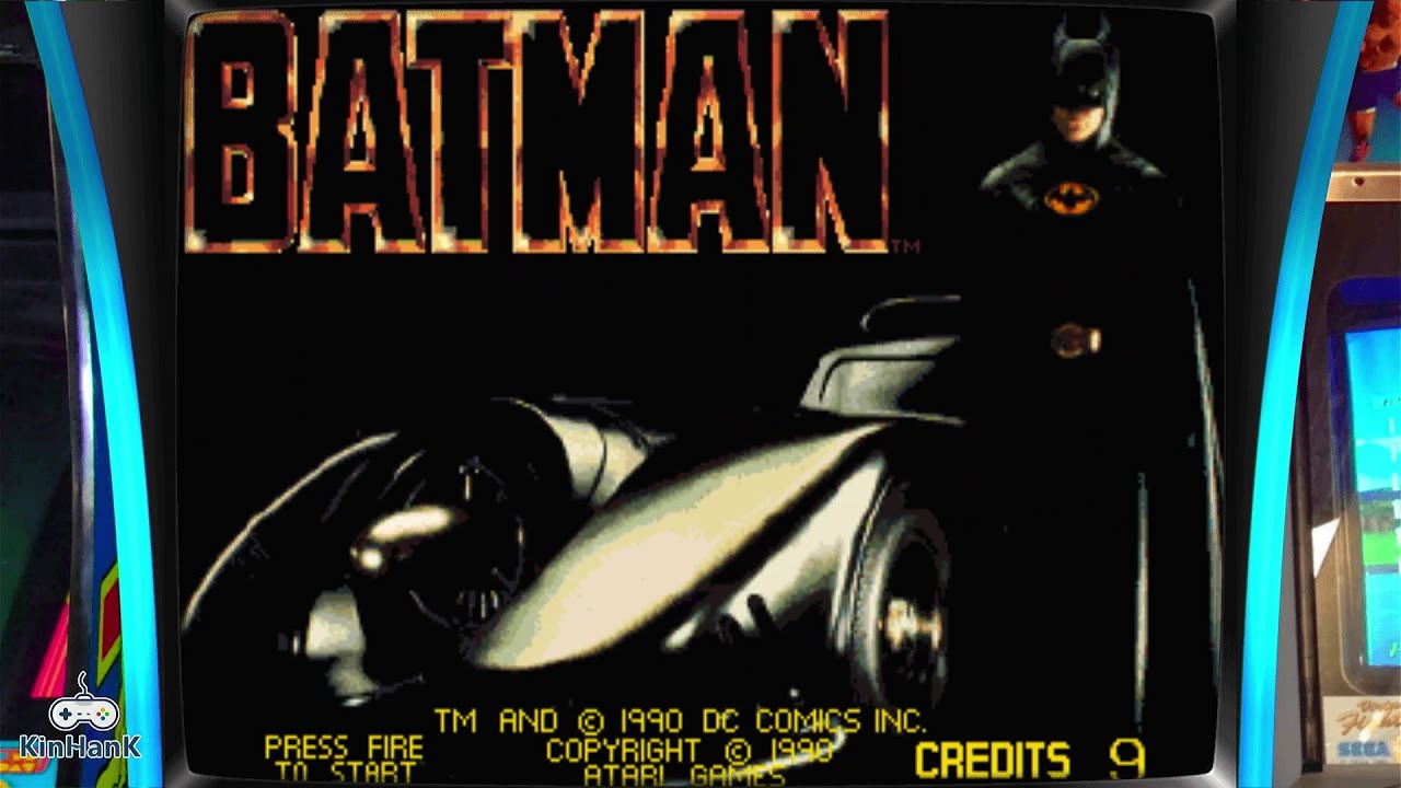 Batman (1989) Arcade Game (FULL PLAYTHROUGH)