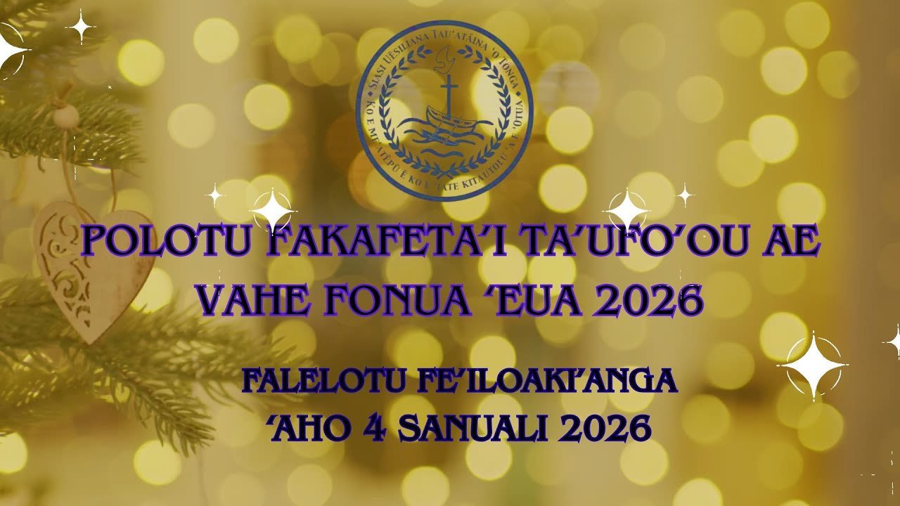 POLOTU FAKAFETA'I TA'UFO'OU 2026 MOE TO FOLOFOLA AE TAAHINE KUINI NANASIPAU'U MOE VAHE FONUA 'EUA