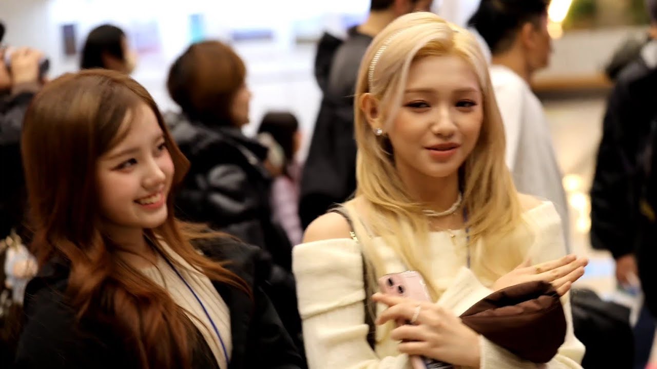 Unis Gehlee and Elisia saying they can't speak Korean 251230