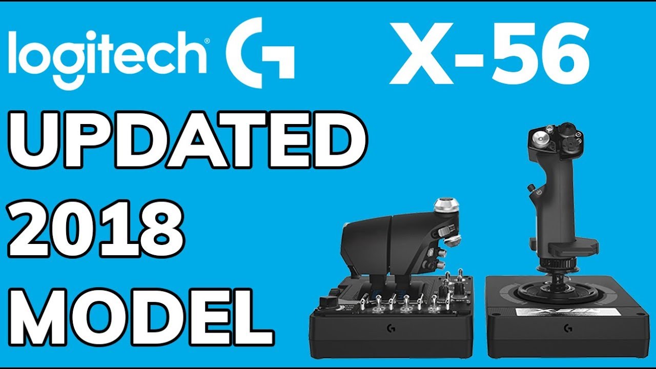 Logitech X56 Unboxing 2020 | NEW UPDATED GREY BLACK HOTAS