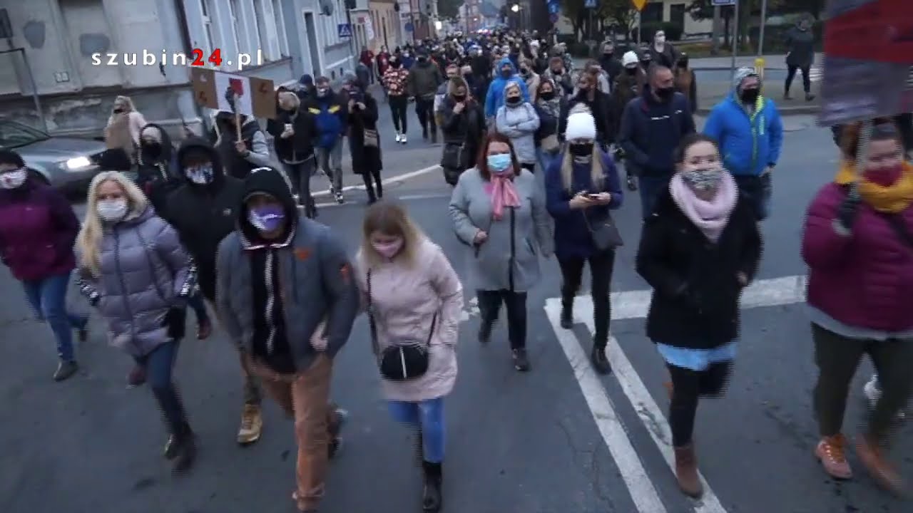 Protesty w Szubinie