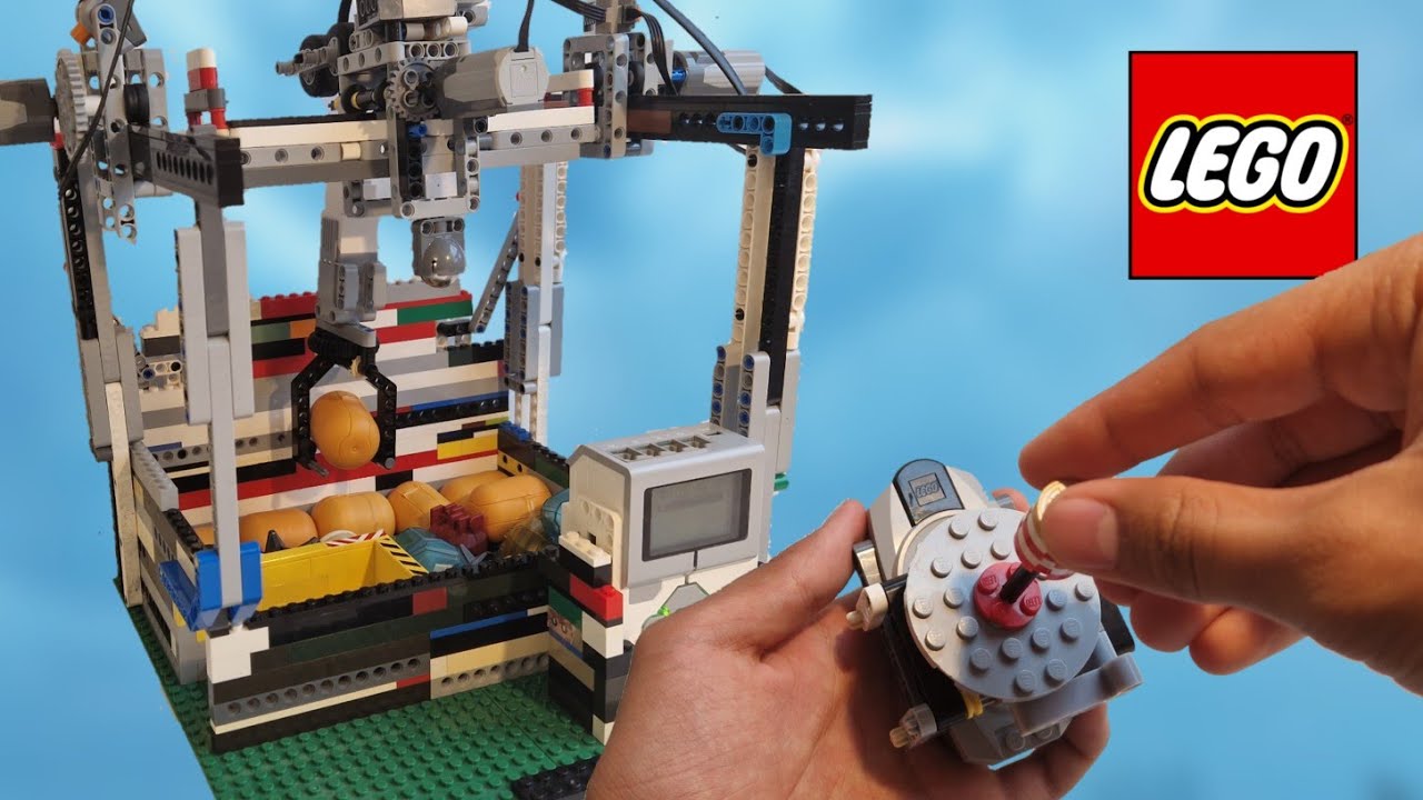 LEGO | Игровой автомат-хваталка | Кран-машина | самоделка 🧸🕹️
