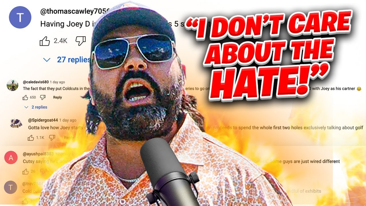 Joey Cold Cuts Responds To The Haters... | Bob Does Sports Podcast