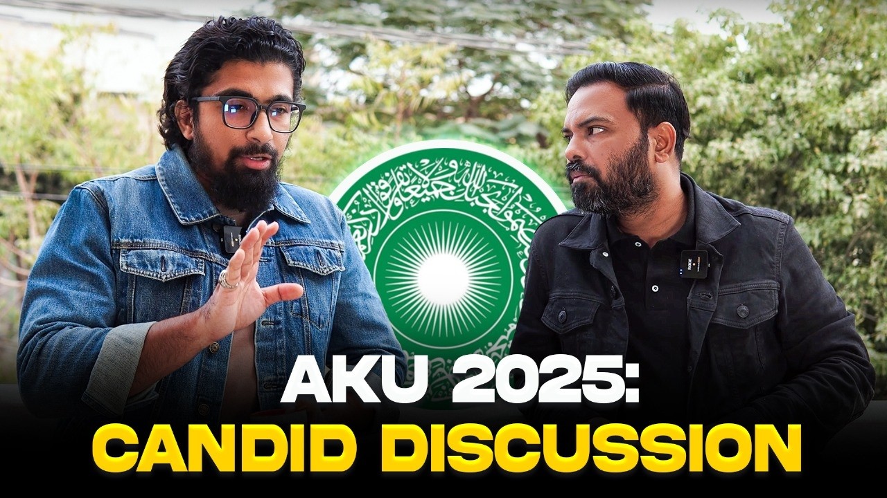 AKU 2025 | Candid Discussions | Aga Khan University Test