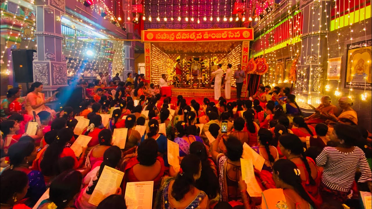 Day-6 Unjal seva || Sri Mahankaleshwara Devalayam || Miralam Mandi || Hyd ||