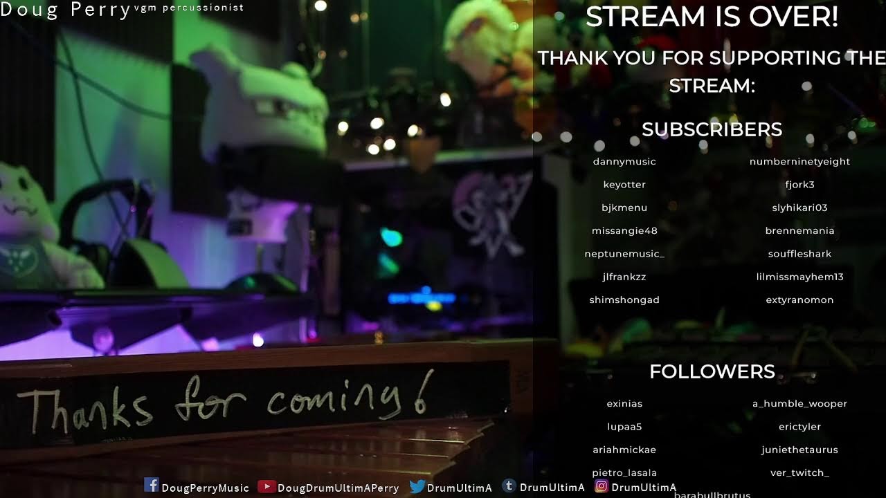 [Livestream 1/26/26] Marimba Monday! Taking VGM Requests~