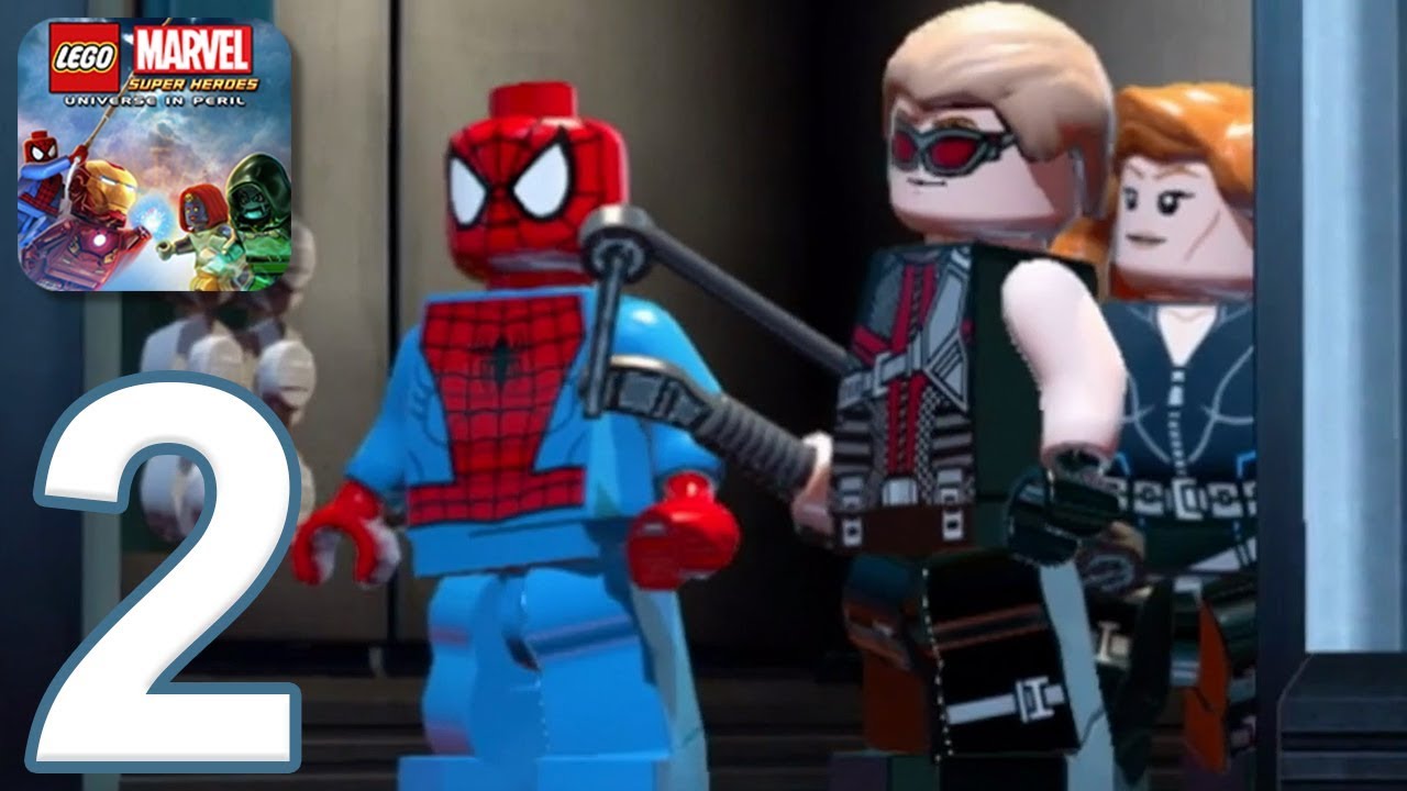 LEGO Marvel Super Heroes - Gameplay Walkthrough Part 2 (iOS, Android)