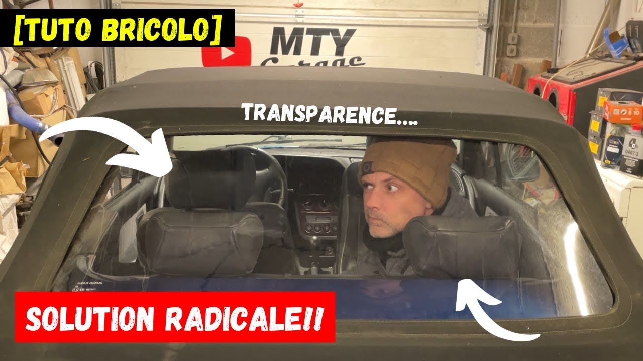CHANGEMENT LUNETTE ARRIÈRE 306 Cabriolet 🛻🥇