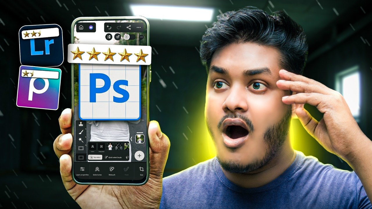 নতুন সেরা অ্যাপ ✅ | Adobe Photoshop Mobile Review