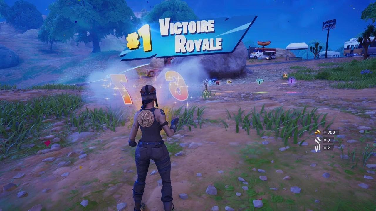 Fortnite Battle royale recharge victoire royale classé