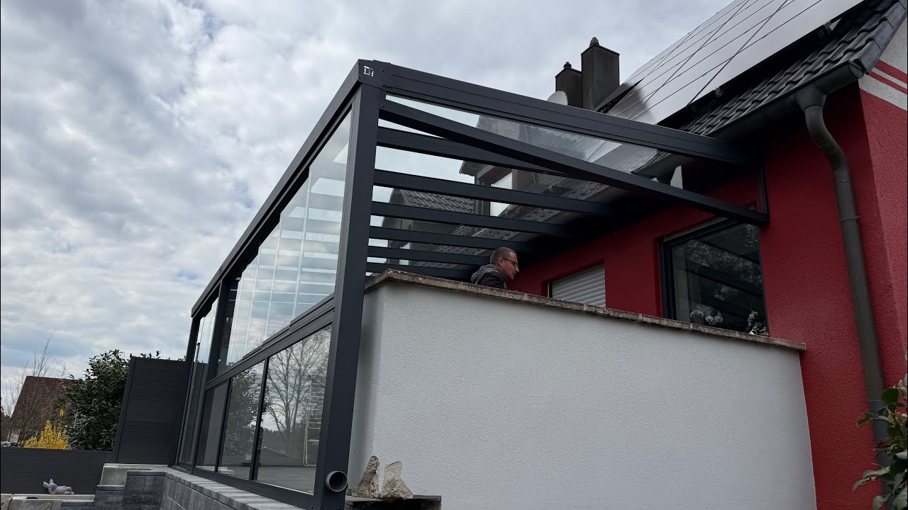 LH Terrassen und Carports. стеклянная терраса .монтаж террасы стекло в интерьере своими руками