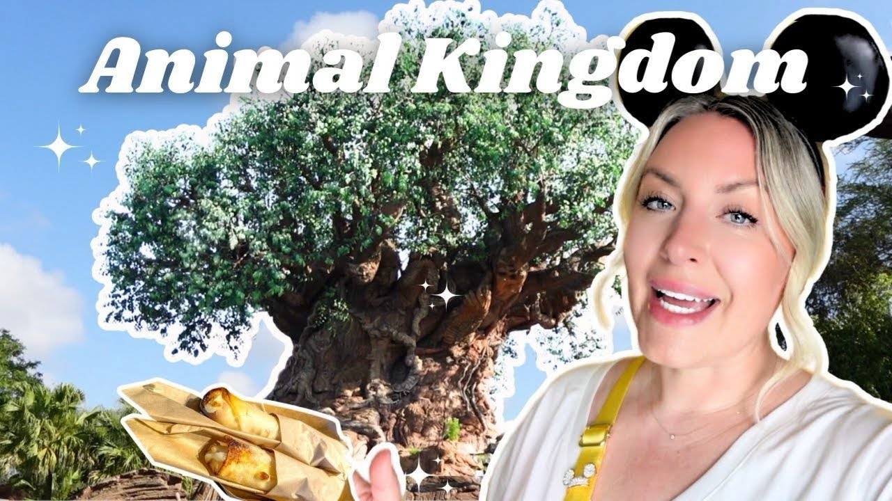DISNEY WORLD VLOG ✨🌳 | Animal Kingdom what’s in my park bag, trying new foods & attractions!