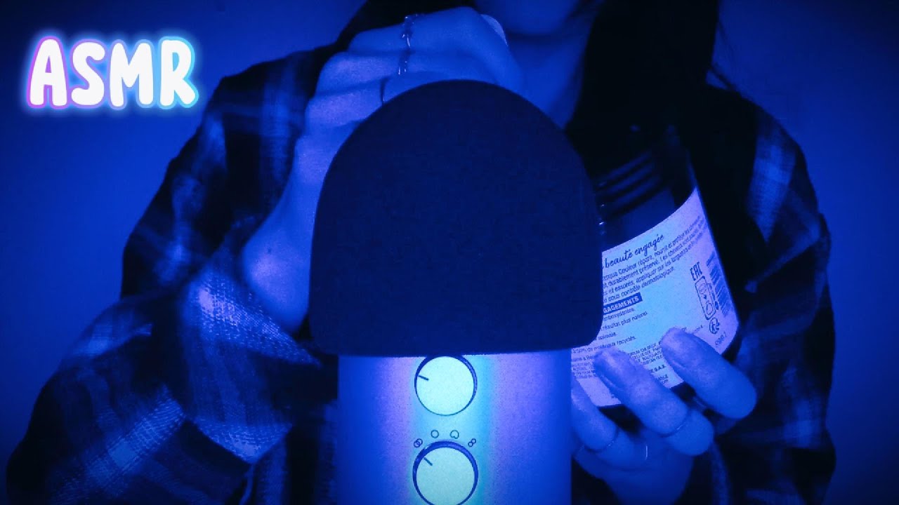 ASMR 🌙🎶Nouveaux triggers pour faire dodo 😪(Avec musique relaxante)