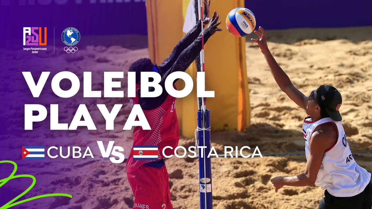 Cuba vs Costa Rica - Volleyball Playa S2 Masculino - Juegos Panamericanos Junior ASU 2025
