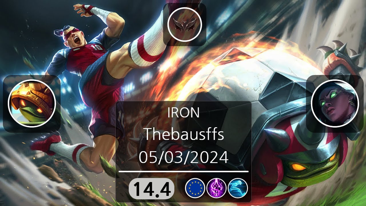 Thebausffs | Rammus VS Senna | FULL GAME | 05/03/2024