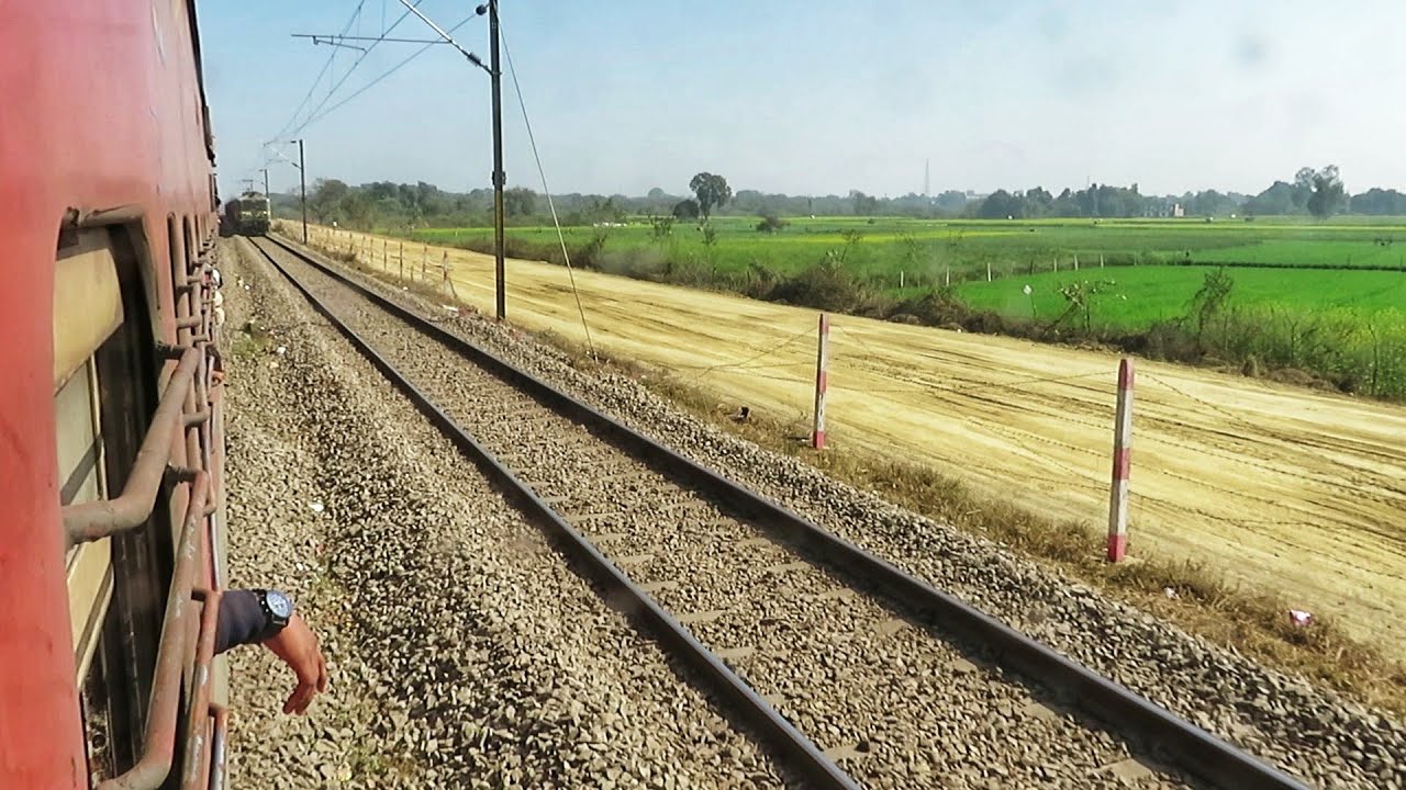 Lucknow to Barabanki full journey ft. Malhour to Barabanki 3rd and 4th track work update