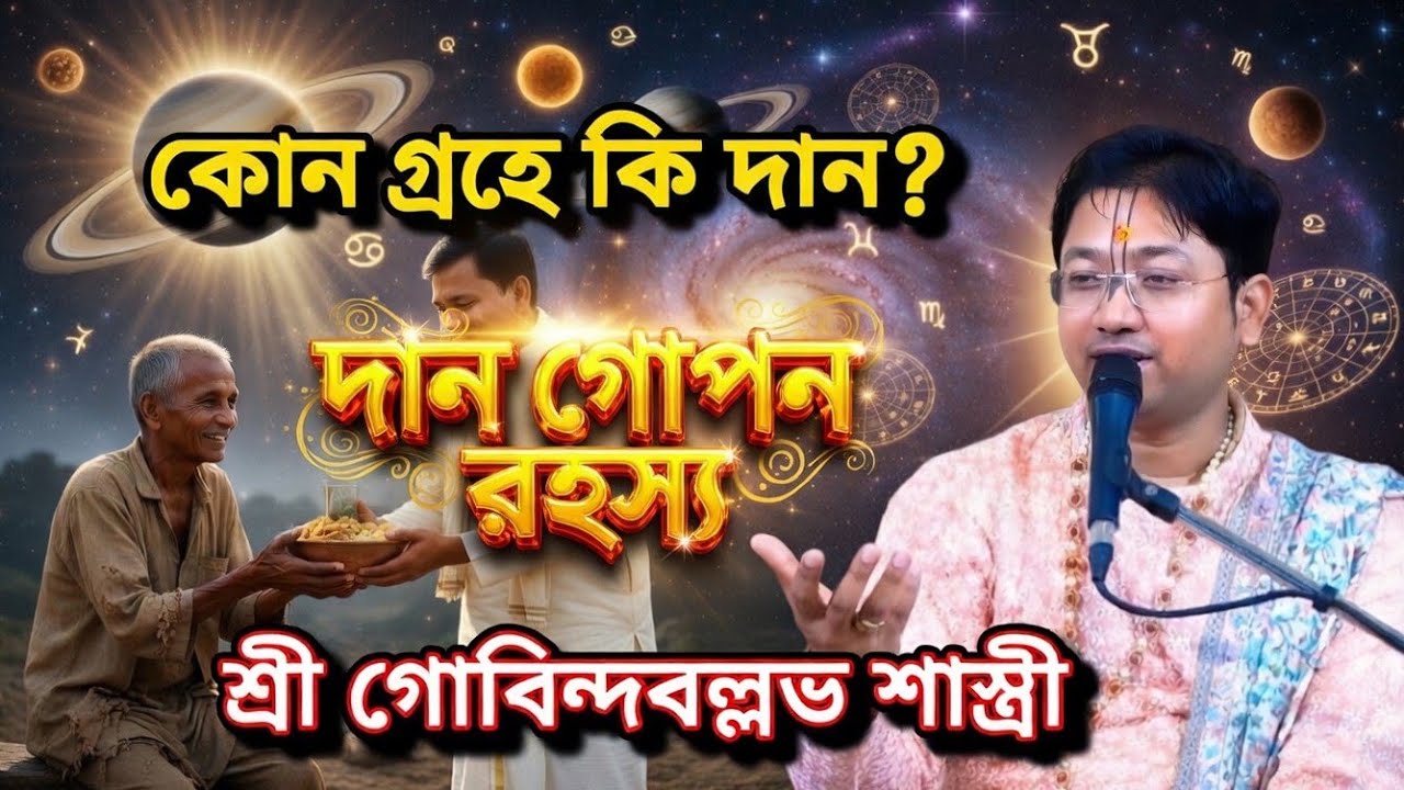 কোন গ্রহে কি দান | দানের গোপন রহস্য | গোবিন্দ বল্লভ শাস্ত্রী | gobinda ballav shastri | Bhagwat path