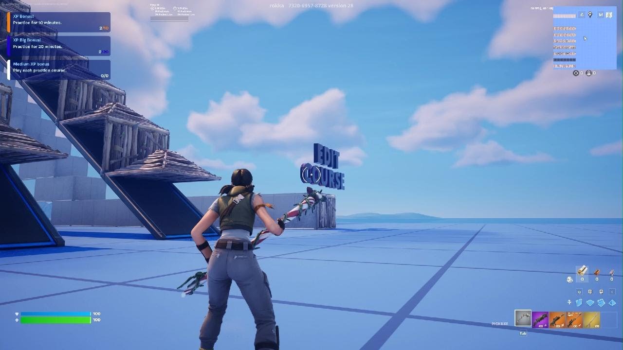 day 1 on keyboard and mouse:edit,free build, and peice comtrol.