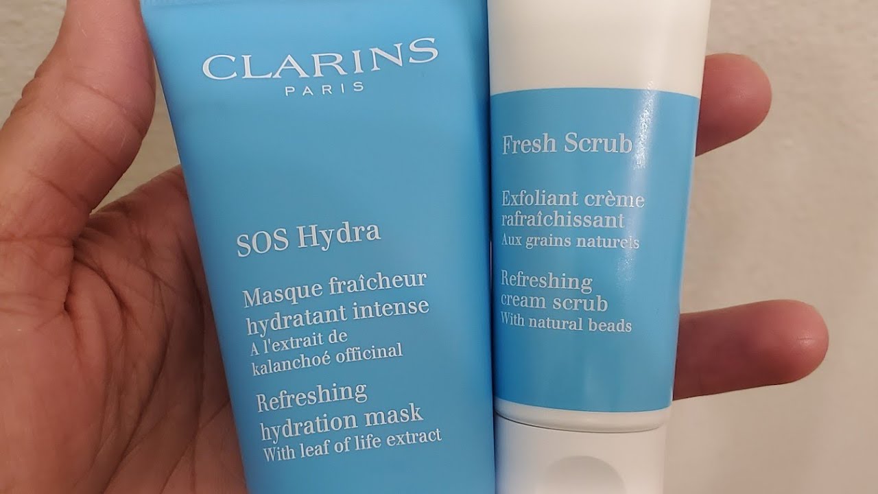 FACIAL Time using Clarins Skin Care