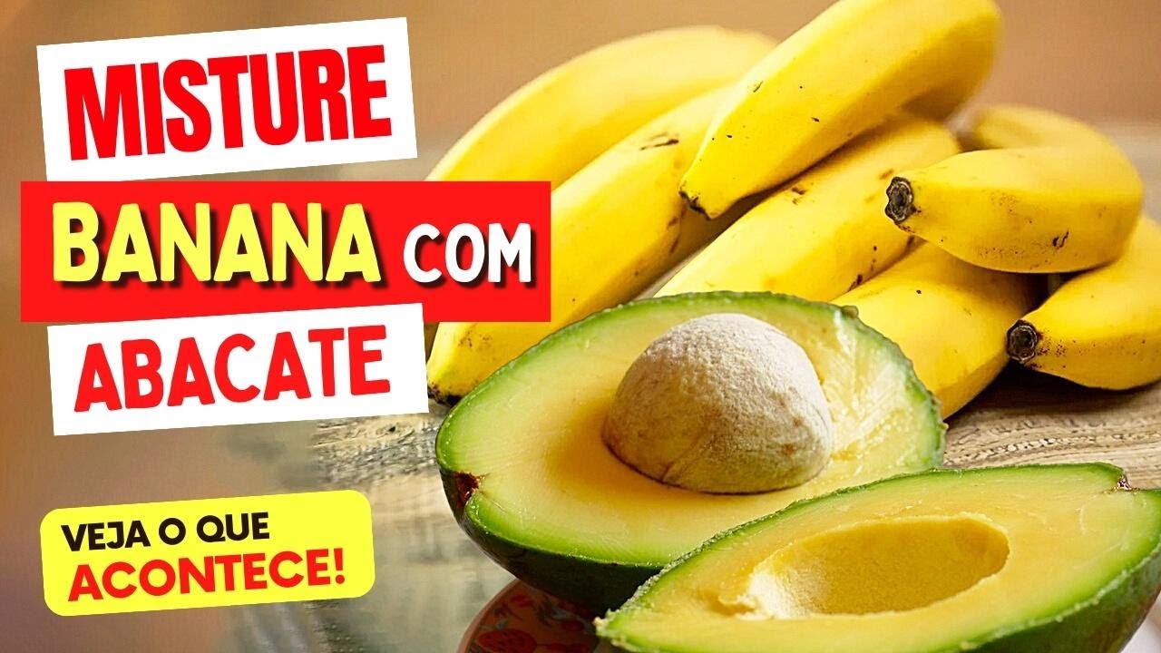 Misture BANANA e ABACATE e Veja O QUE ACONTECE com Você! (USE ASSIM)