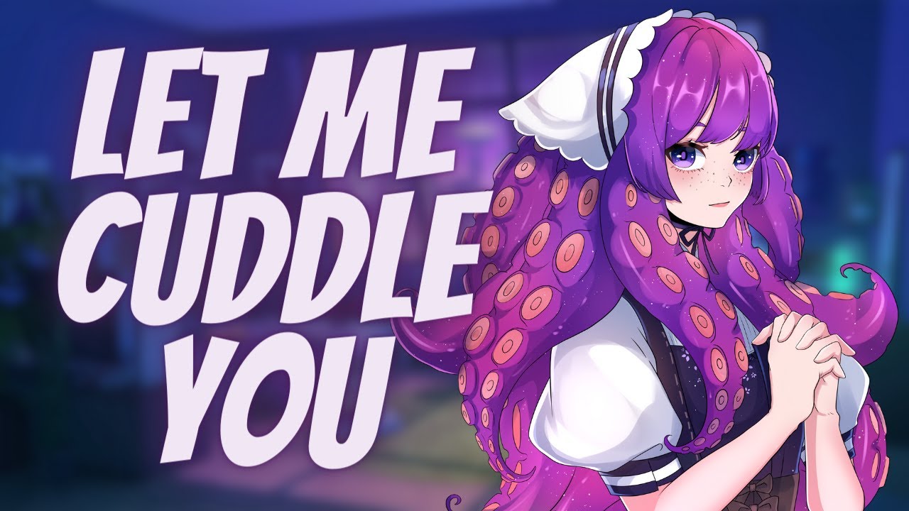 Kraken maid massages and cuddles you to sleep (F4A) [ASMR] [Sleep aid] [Dandere] [Cupping]